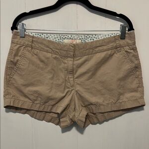 J. Crew Broken In Chino Shorts Relaxed Cotton Style